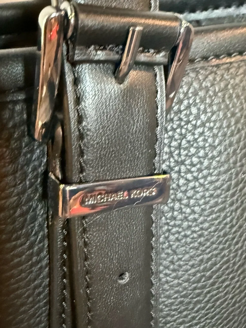 Michael Kors Hudson Medium Pebbled Leather Everyday Tote Bag